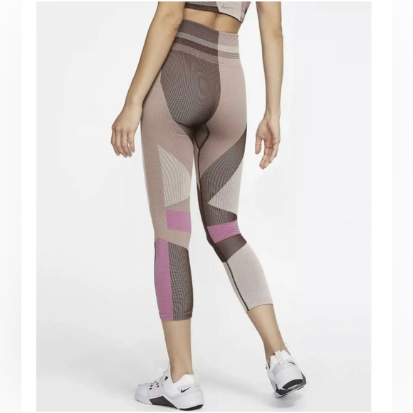 Nike Sculpt Lux Icon Clash 7/8 Tights CJ4135-283 - Picture 2 of 9